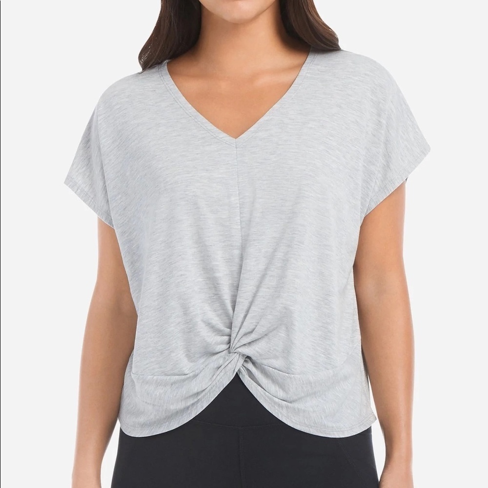 LUSH Front Knot Tee
